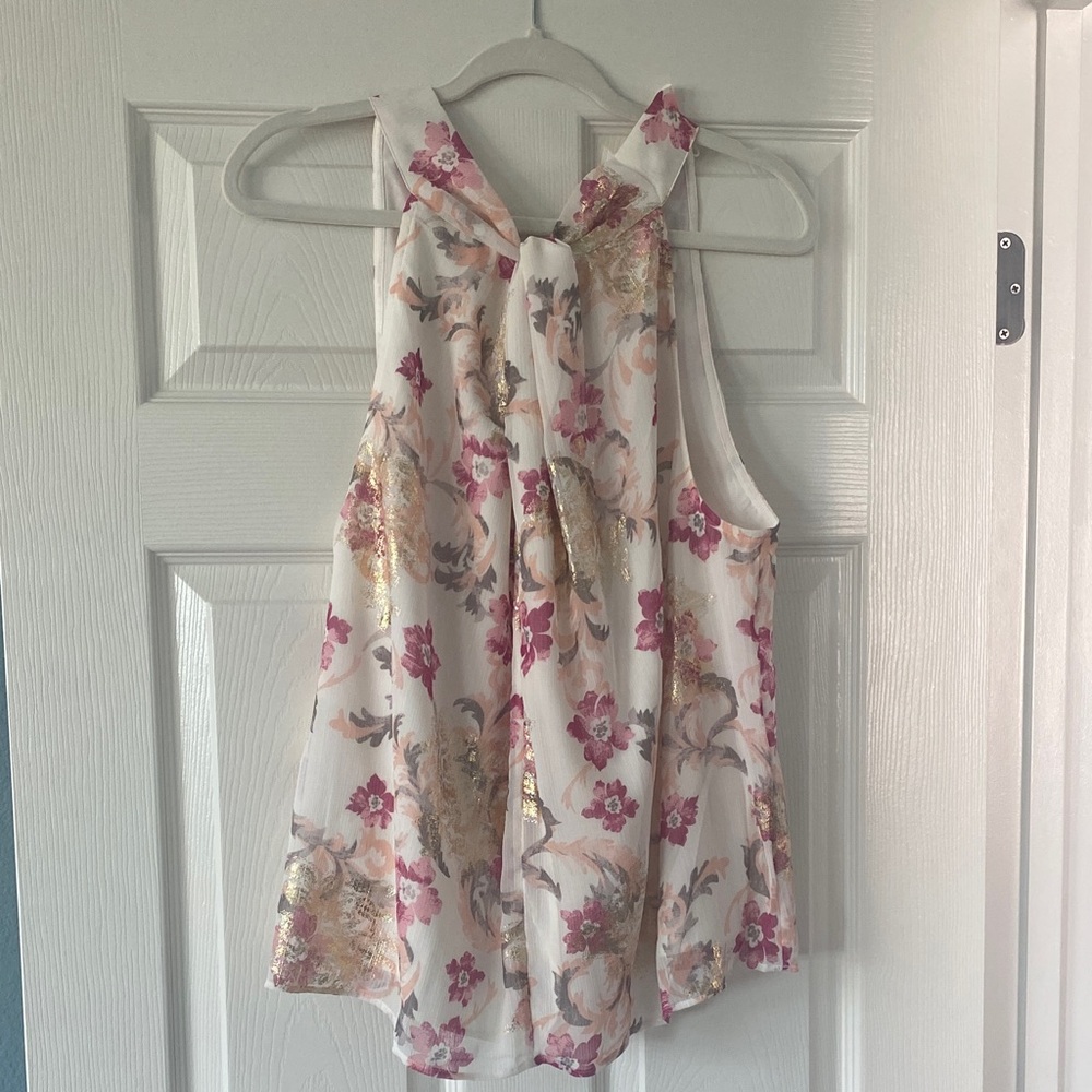 LOFT Floral Sleeveless Women's Top